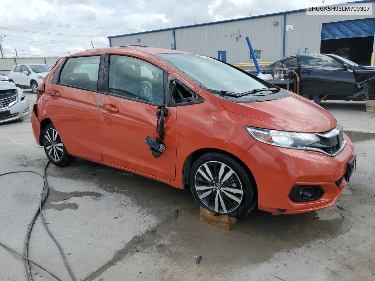 2020 Honda Fit Exl VIN: 3HGGK5H93LM709307 Lot: 78403434