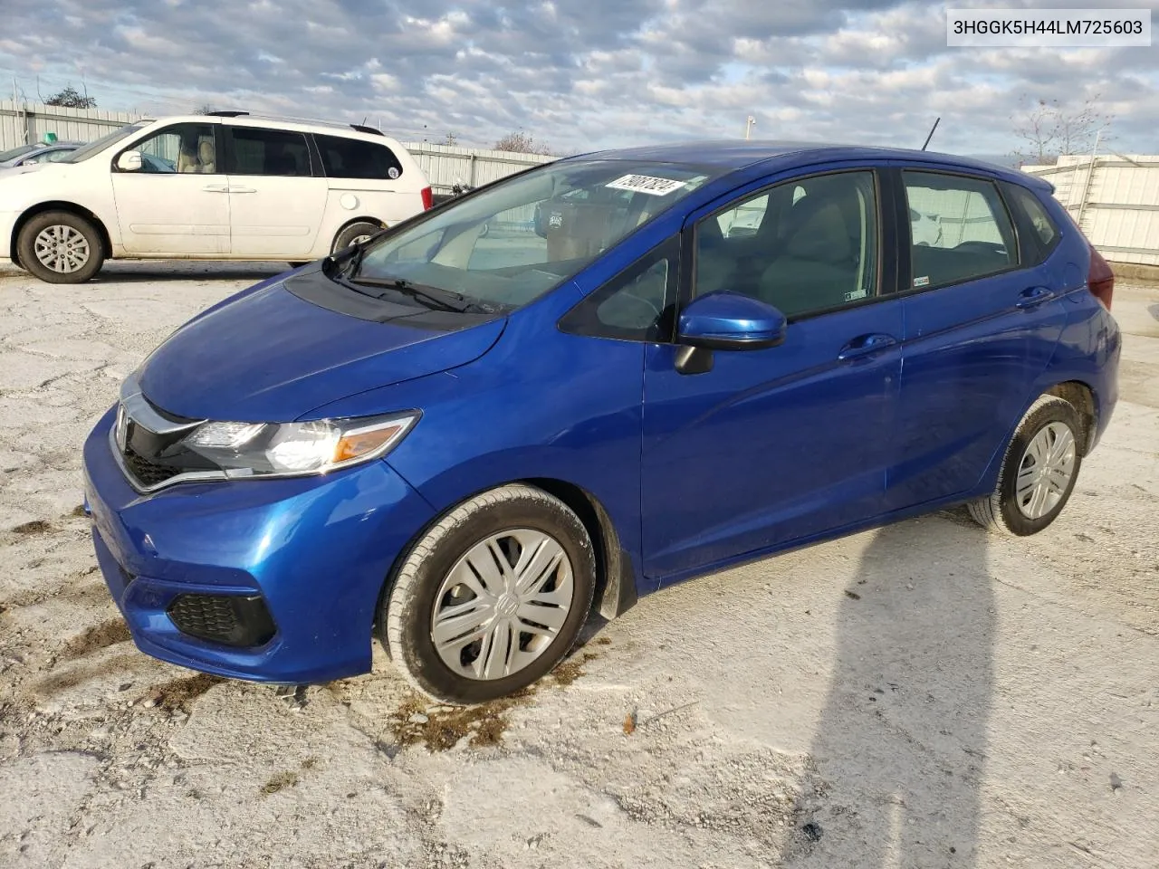 2020 Honda Fit Lx VIN: 3HGGK5H44LM725603 Lot: 79087824