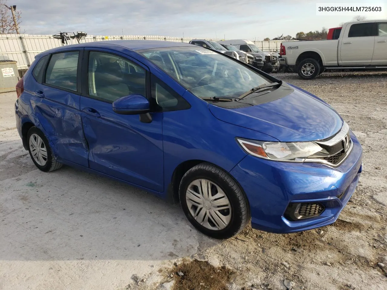 2020 Honda Fit Lx VIN: 3HGGK5H44LM725603 Lot: 79087824