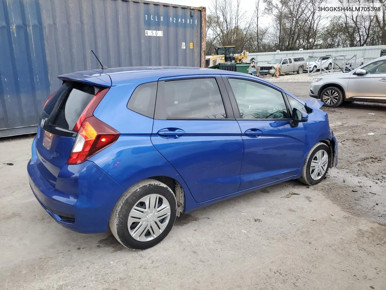 2020 Honda Fit Lx VIN: 3HGGK5H46LM705398 Lot: 79467394