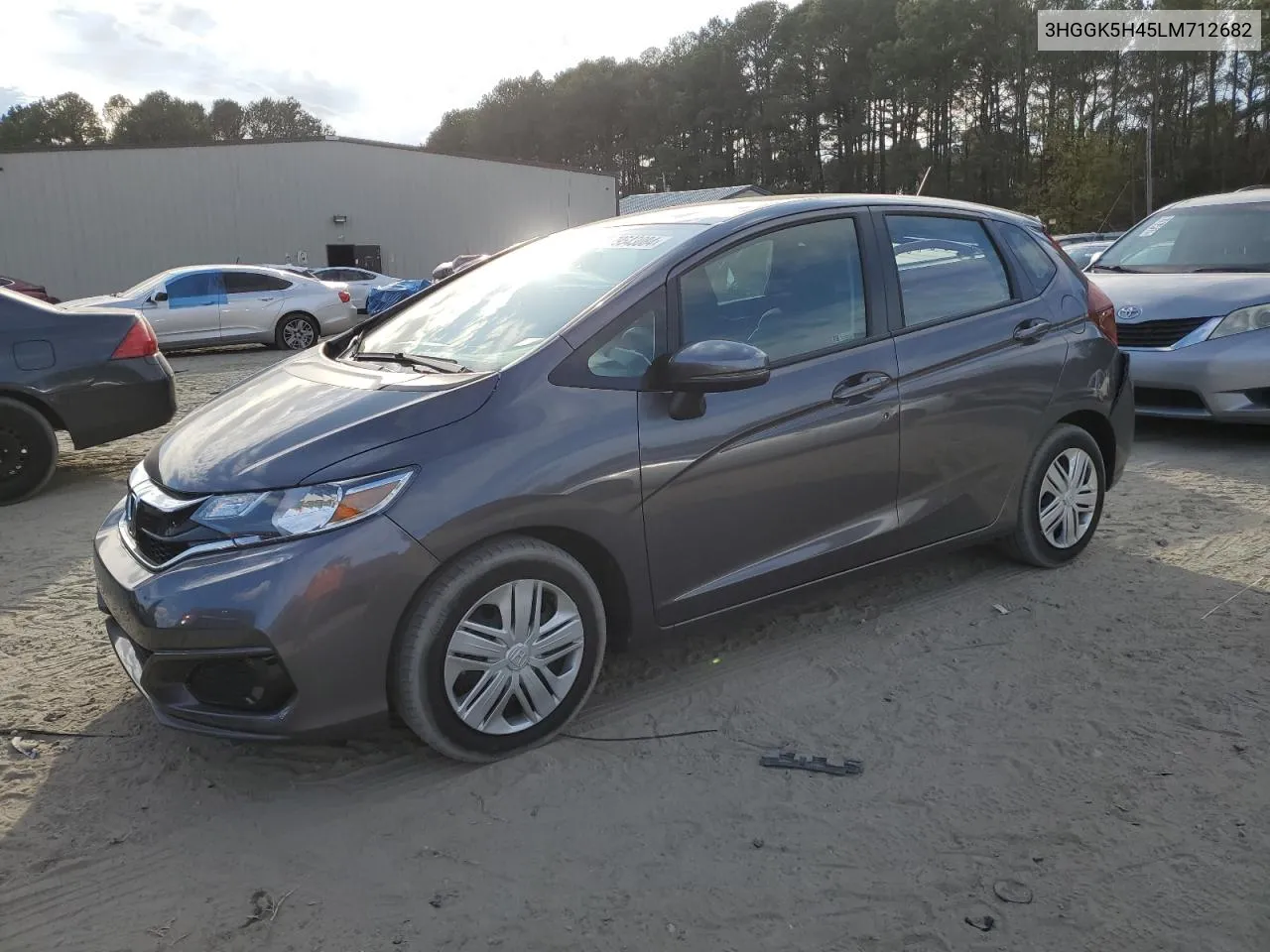 2020 Honda Fit Lx VIN: 3HGGK5H45LM712682 Lot: 79543084