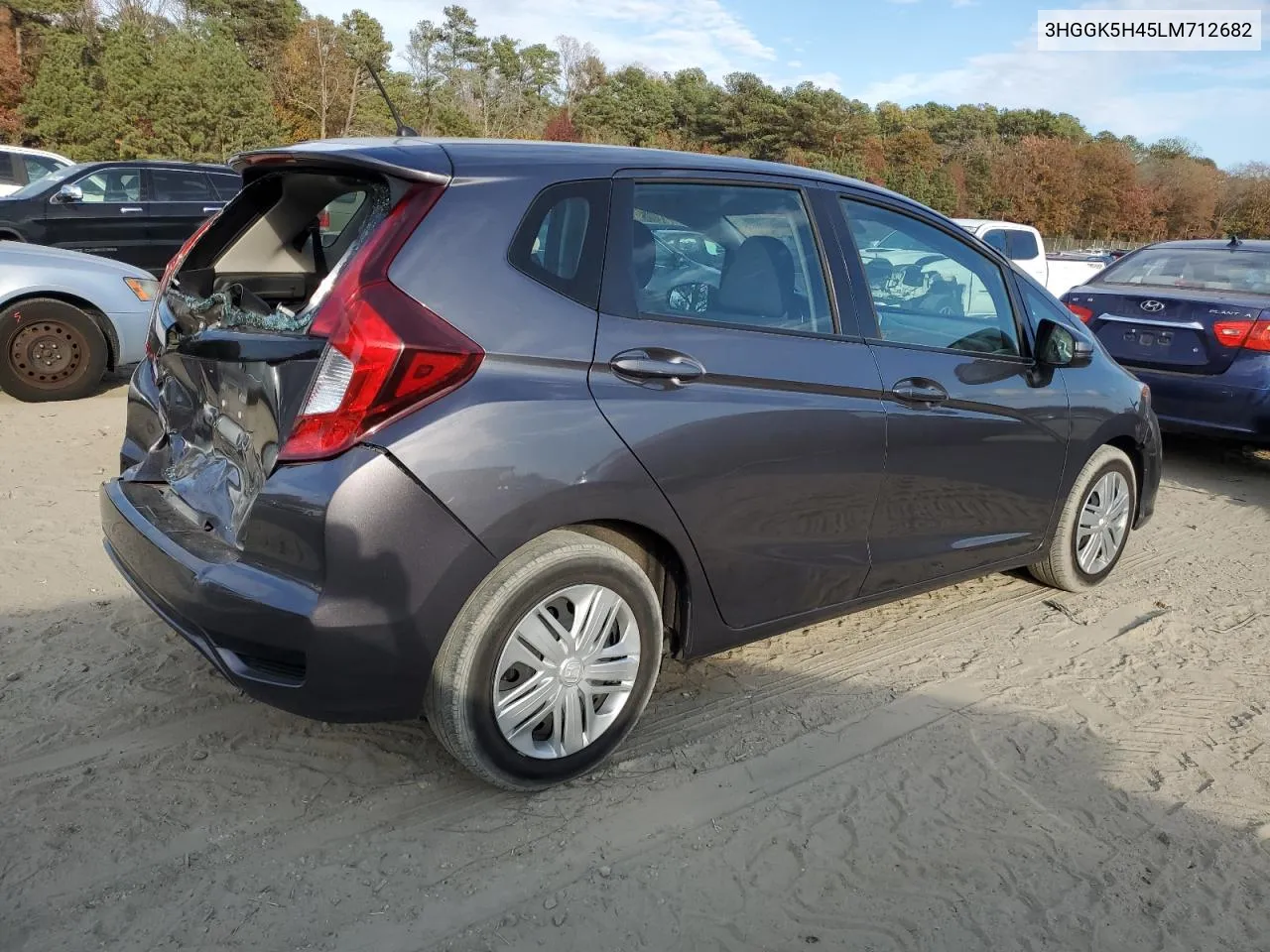 2020 Honda Fit Lx VIN: 3HGGK5H45LM712682 Lot: 79543084