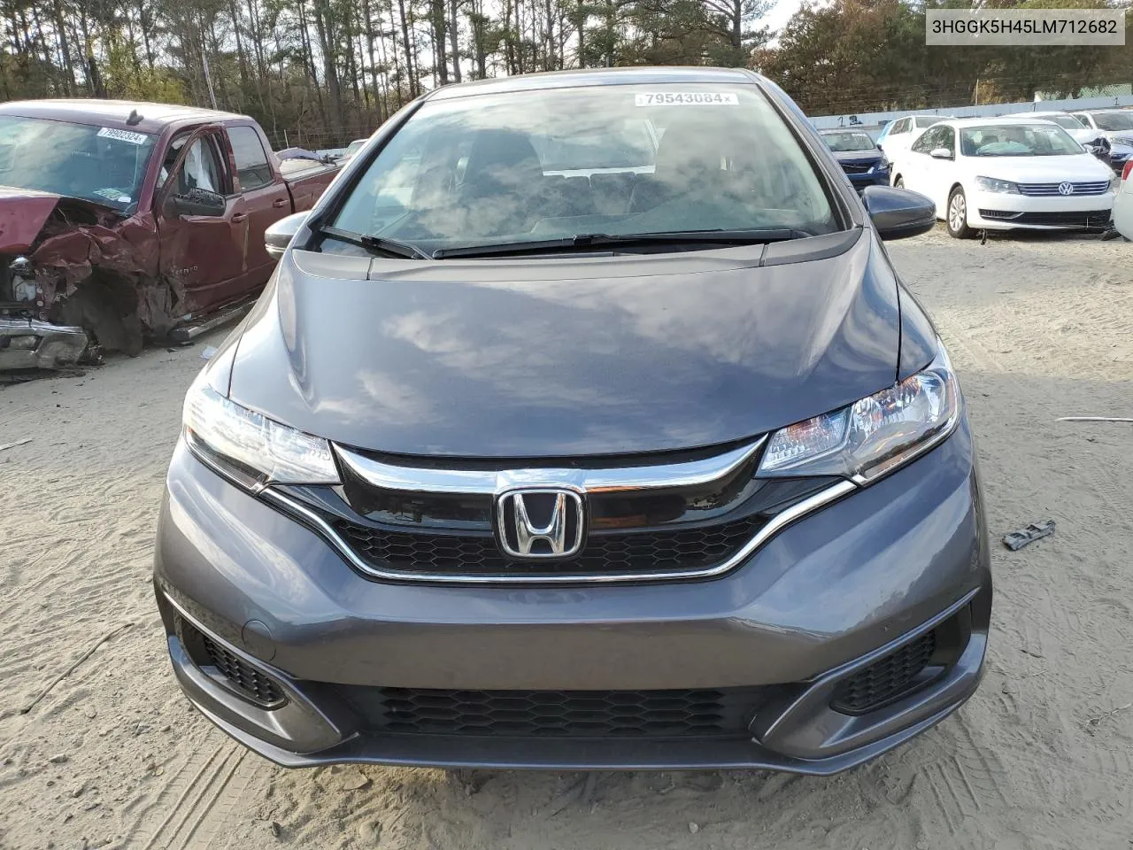 2020 Honda Fit Lx VIN: 3HGGK5H45LM712682 Lot: 79543084