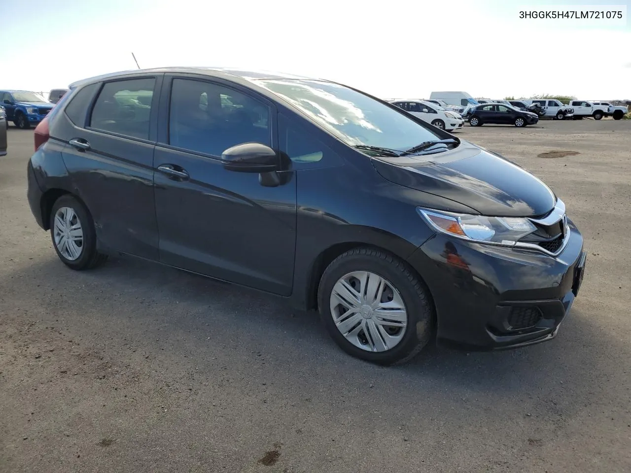 2020 Honda Fit Lx VIN: 3HGGK5H47LM721075 Lot: 79779674