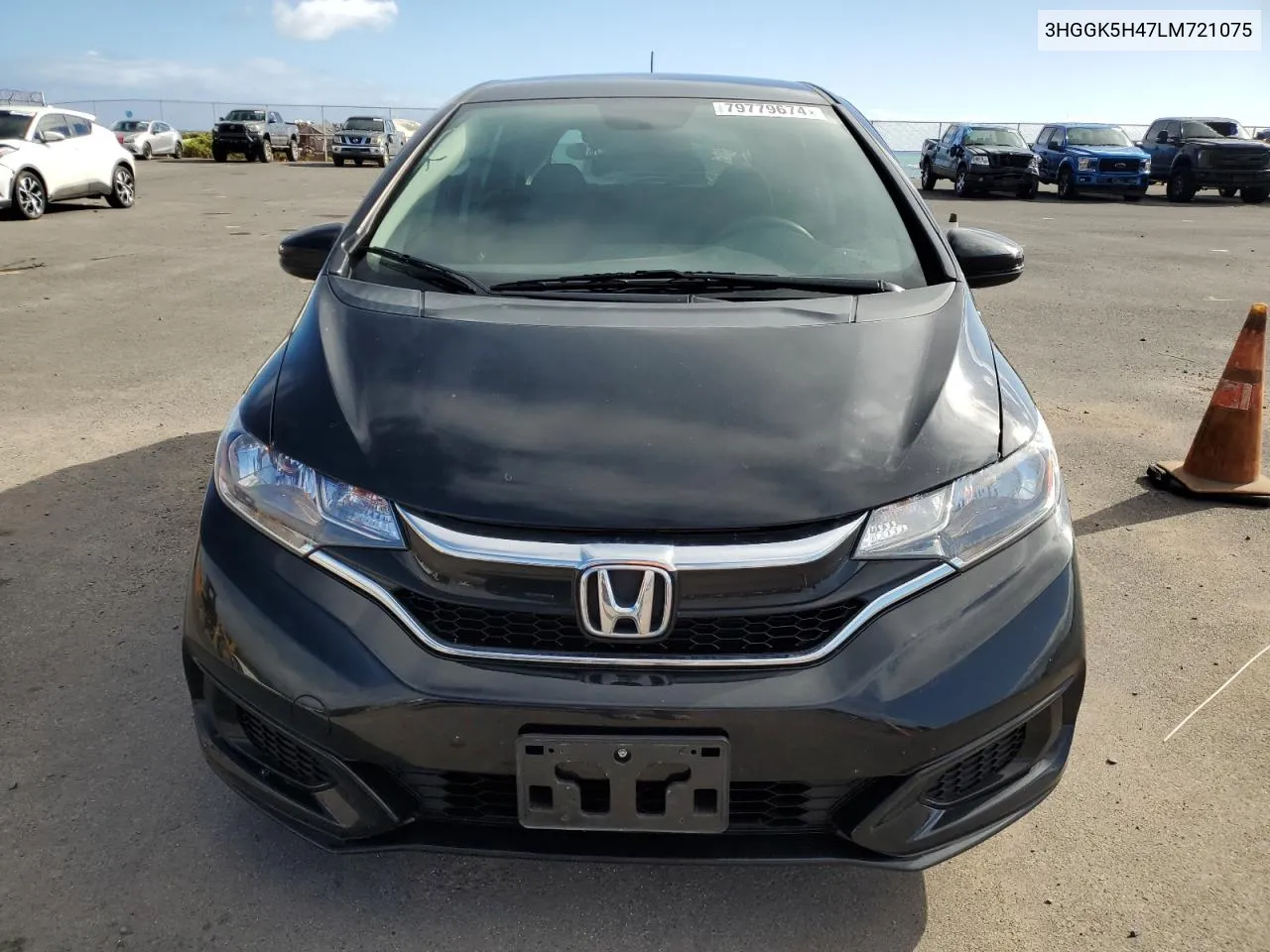 2020 Honda Fit Lx VIN: 3HGGK5H47LM721075 Lot: 79779674