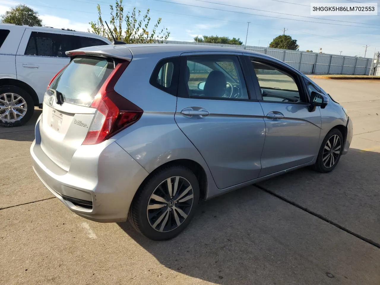 2020 Honda Fit Ex VIN: 3HGGK5H86LM702553 Lot: 79917744