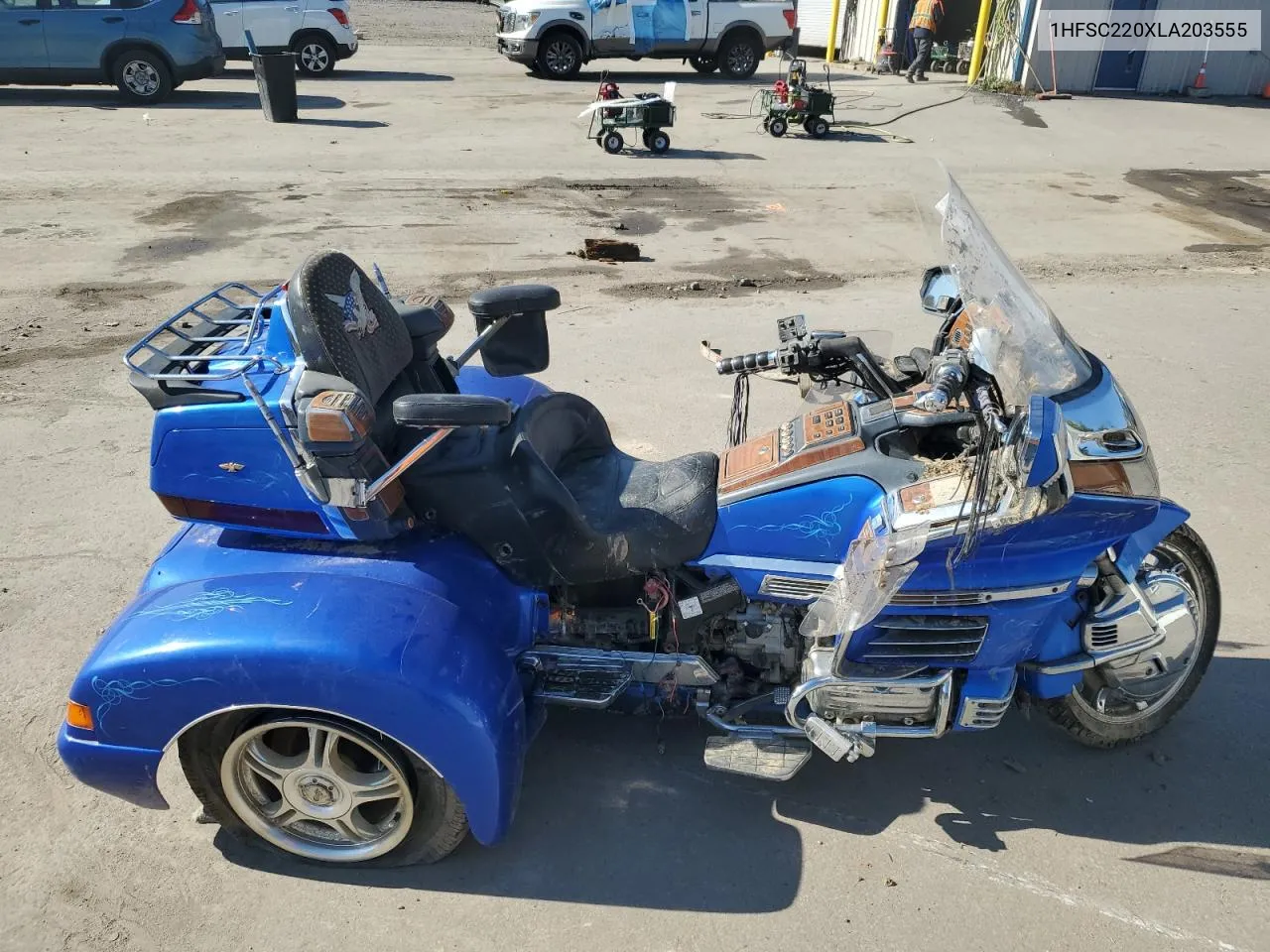 1990 Honda Gl1500 VIN: 1HFSC220XLA203555 Lot: 75478324