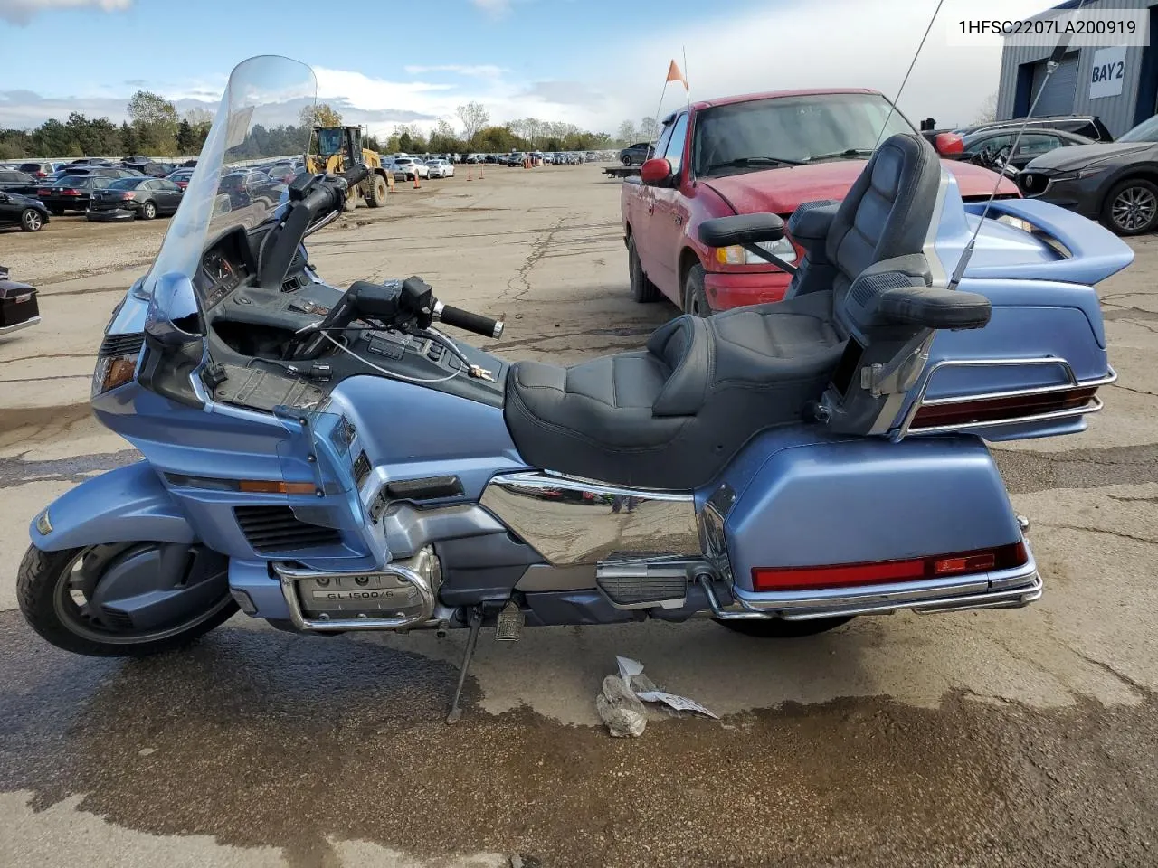 1990 Honda Gl1500 VIN: 1HFSC2207LA200919 Lot: 75557534