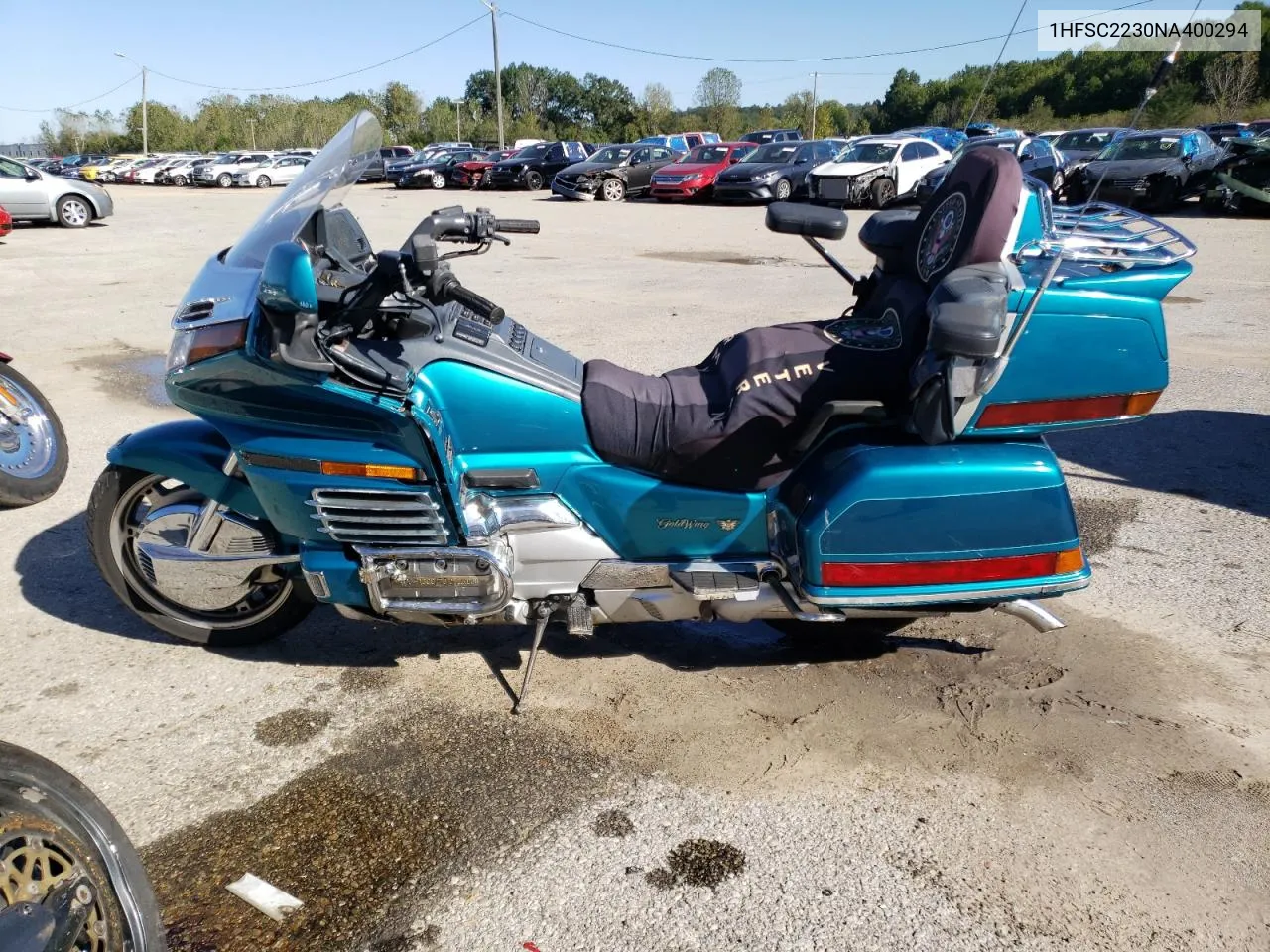 1992 Honda Gl1500 Se VIN: 1HFSC2230NA400294 Lot: 74007814