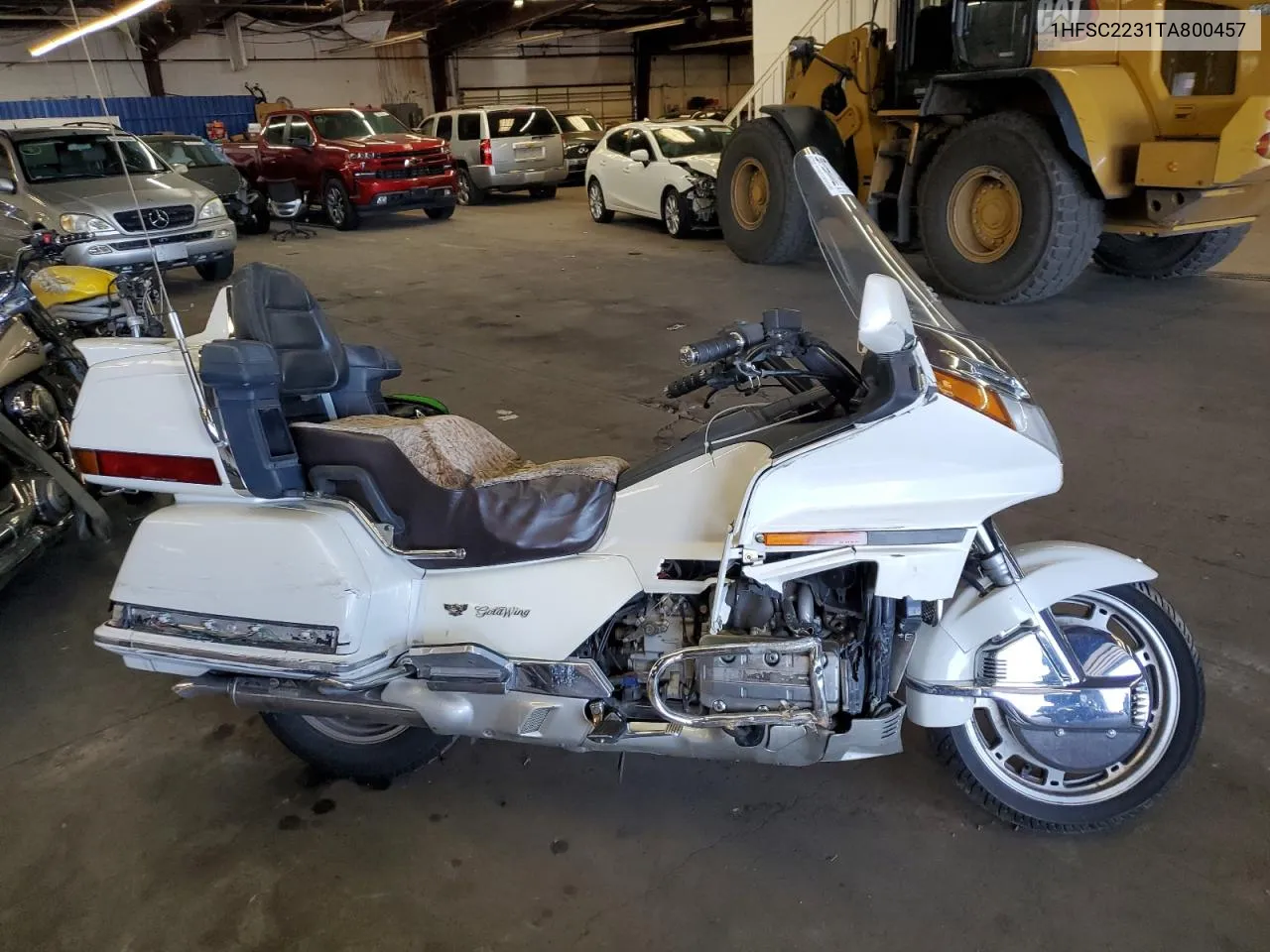 1996 Honda Gl1500 Se12 VIN: 1HFSC2231TA800457 Lot: 68743774