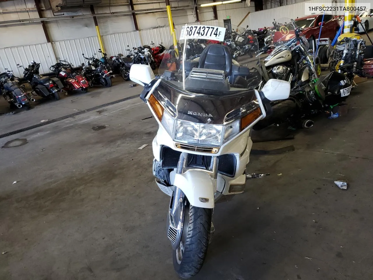 1996 Honda Gl1500 Se12 VIN: 1HFSC2231TA800457 Lot: 68743774