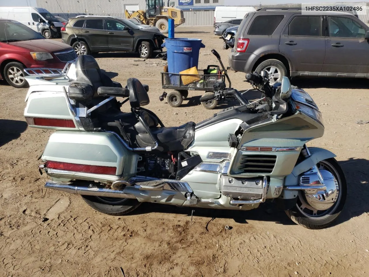 1999 Honda Gl1500 Se12 VIN: 1HFSC2235XA102486 Lot: 76403114