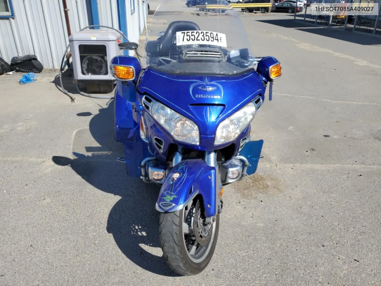 2005 Honda Gl1800 VIN: 1HFSC47085A409027 Lot: 75523594