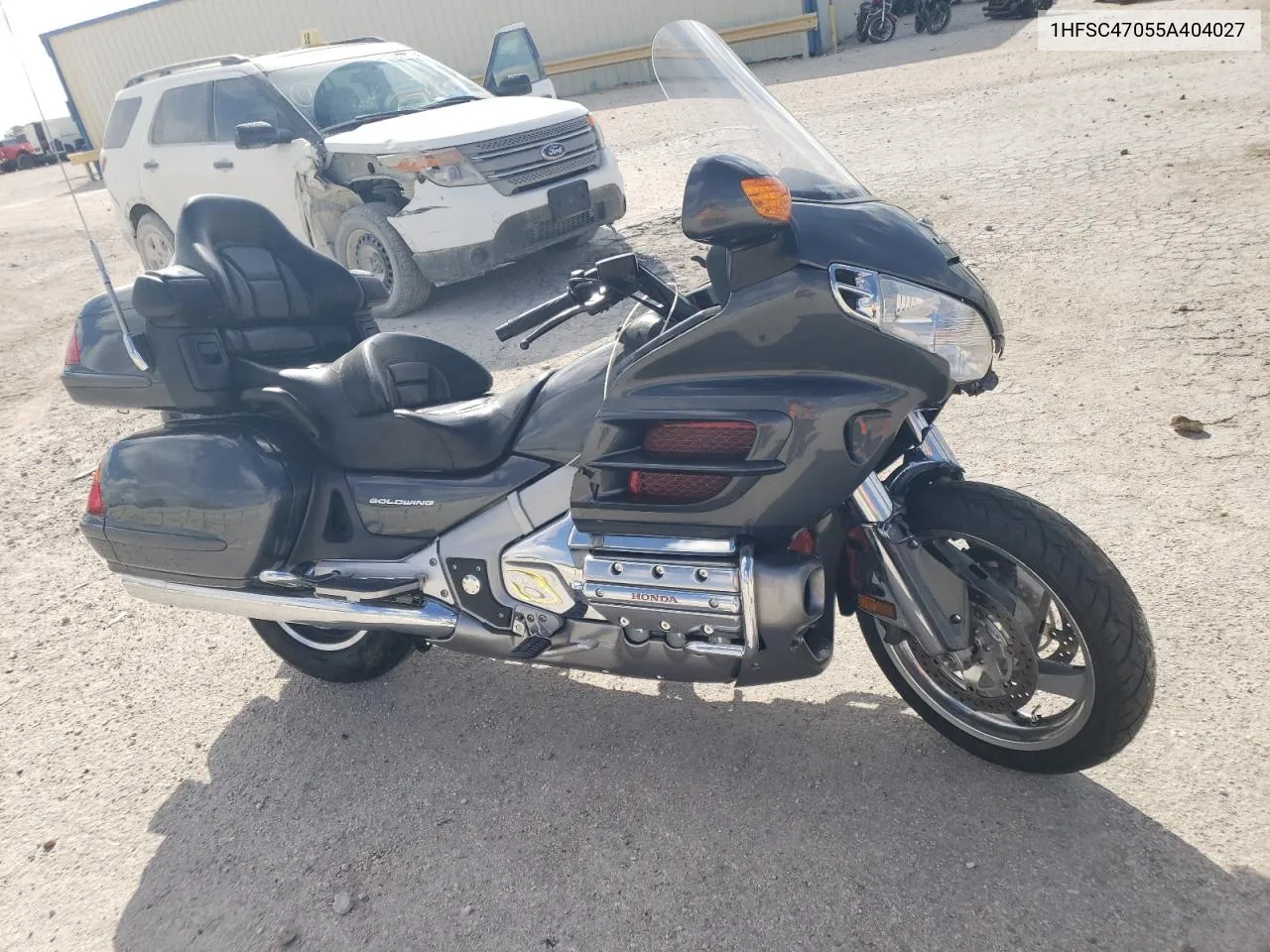 2005 Honda Gl1800 VIN: 1HFSC47055A404027 Lot: 77384904