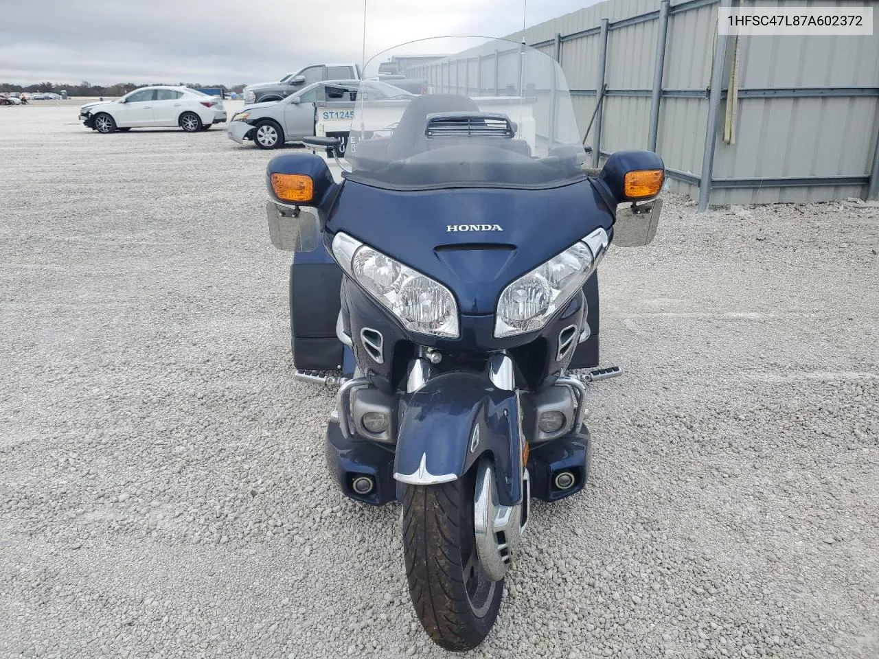 2007 Honda Gl1800 VIN: 1HFSC47L87A602372 Lot: 76270074