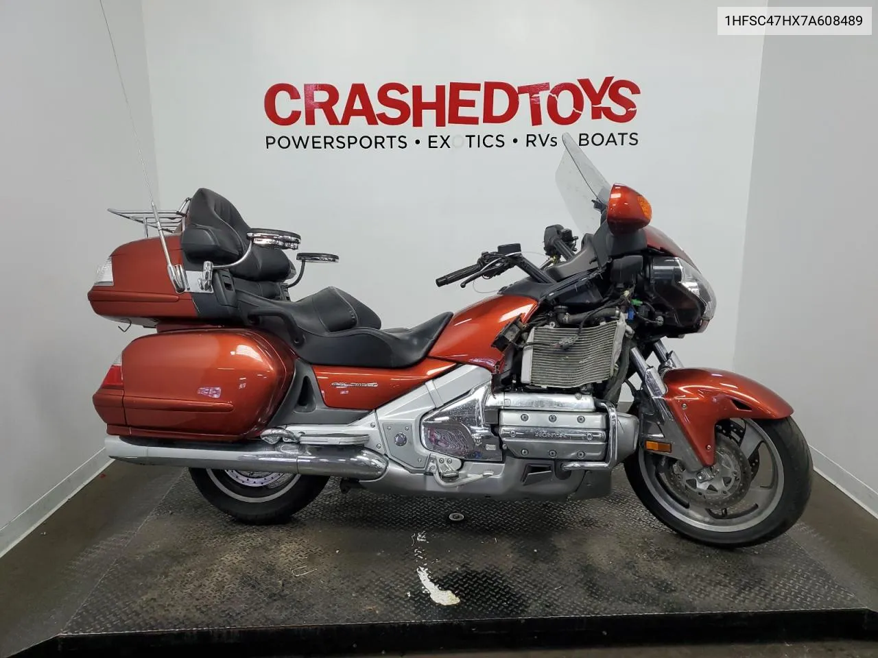 2007 Honda Gl1800 VIN: 1HFSC47HX7A608489 Lot: 78489374