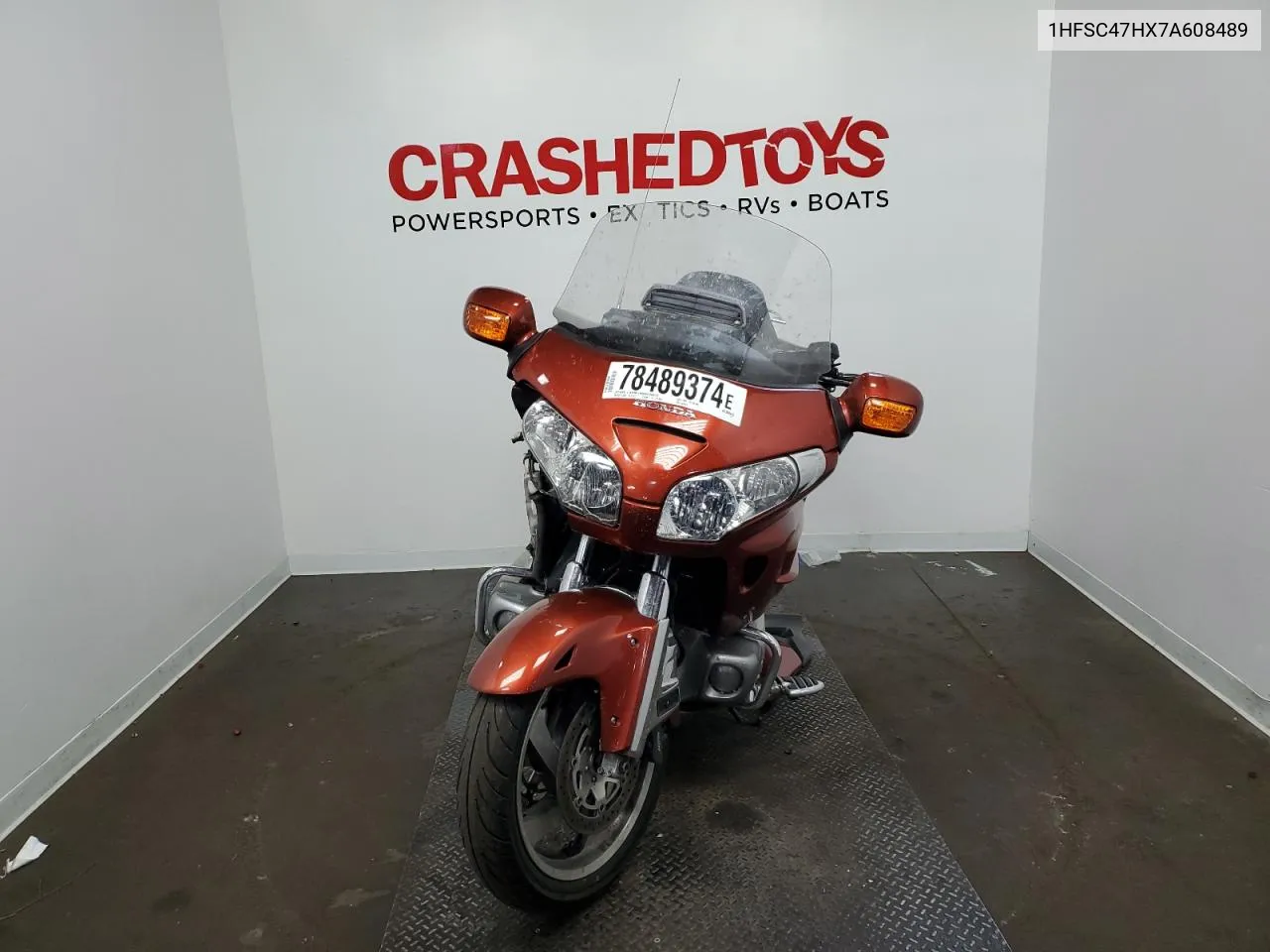 2007 Honda Gl1800 VIN: 1HFSC47HX7A608489 Lot: 78489374