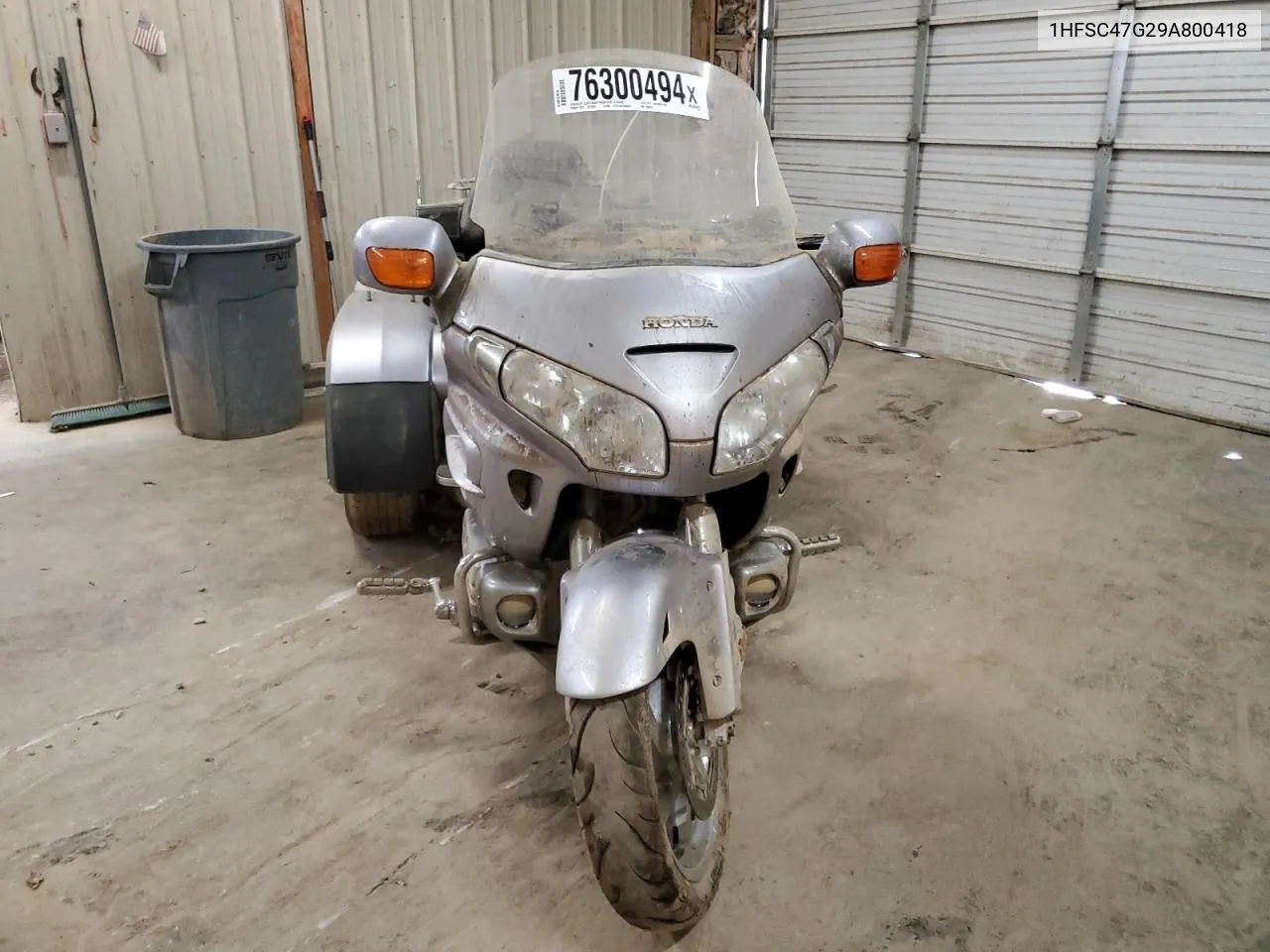 2009 Honda Gl1800 VIN: 1HFSC47G29A800418 Lot: 76300494