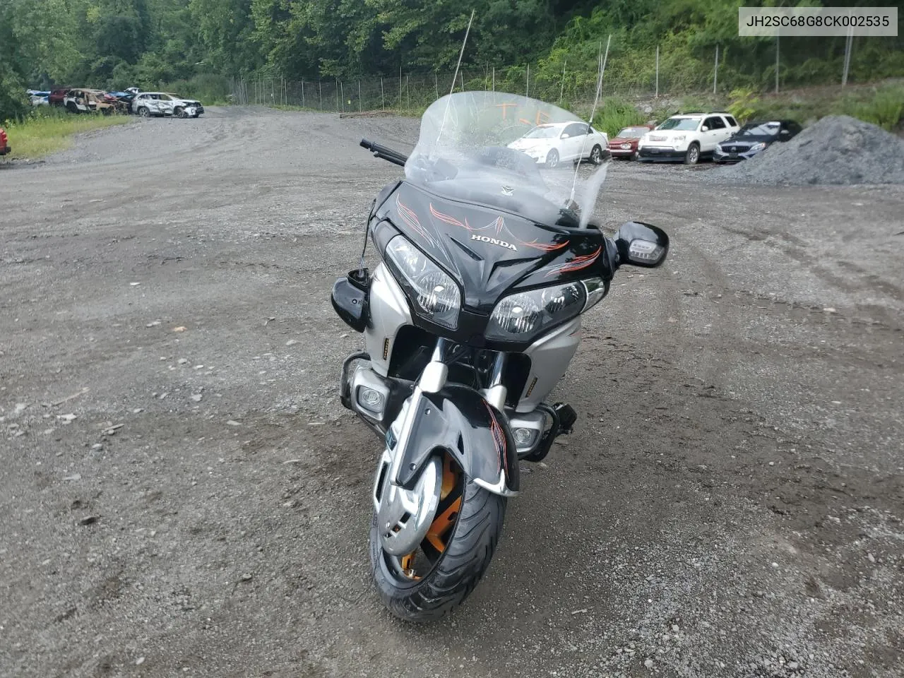 2012 Honda Gl1800 VIN: JH2SC68G8CK002535 Lot: 67937194