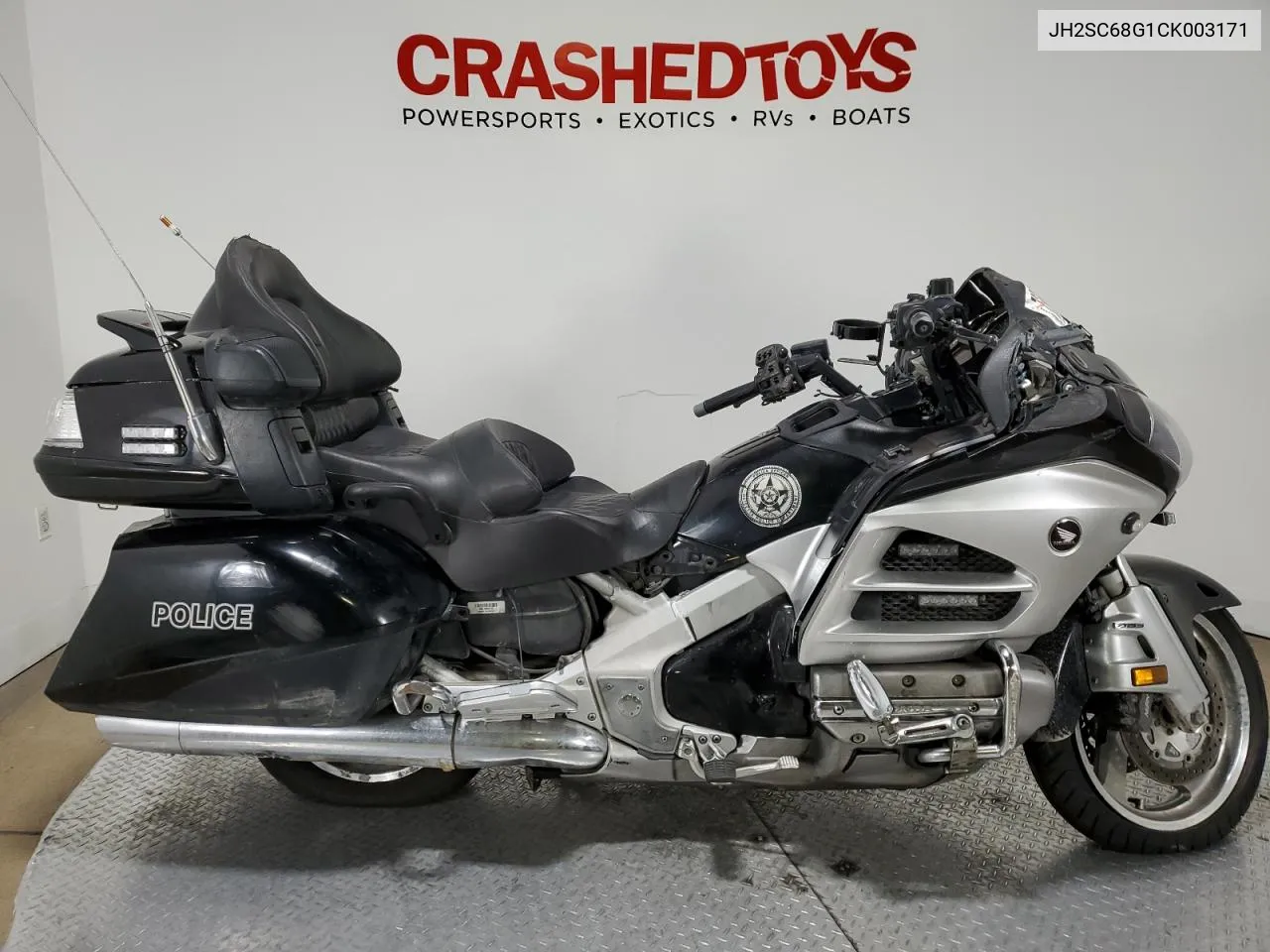 2012 Honda Gl1800 VIN: JH2SC68G1CK003171 Lot: 73662584