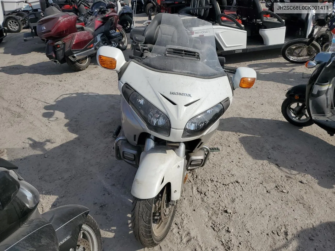 2012 Honda Gl1800 VIN: JH2SC68L0CK001411 Lot: 74410684