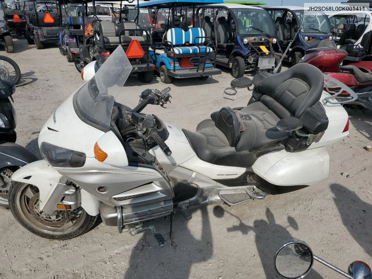 2012 Honda Gl1800 VIN: JH2SC68L0CK001411 Lot: 74410684