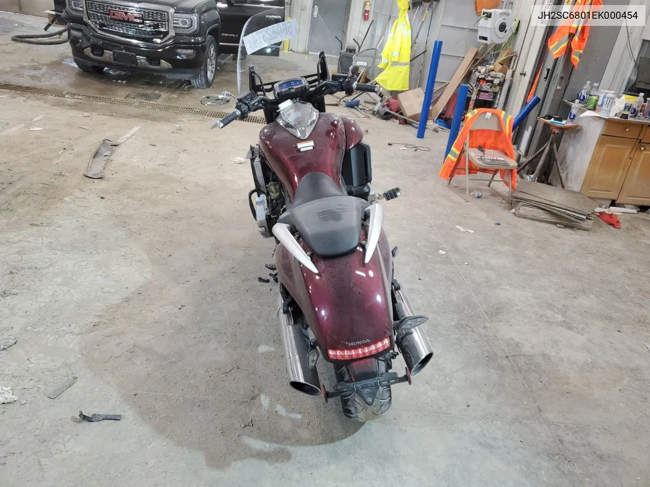 2014 Honda Gl1800 C VIN: JH2SC6801EK000454 Lot: 56082374