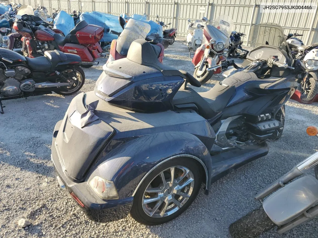 2018 Honda Gl1800 D VIN: JH2SC7953JK004466 Lot: 76474284