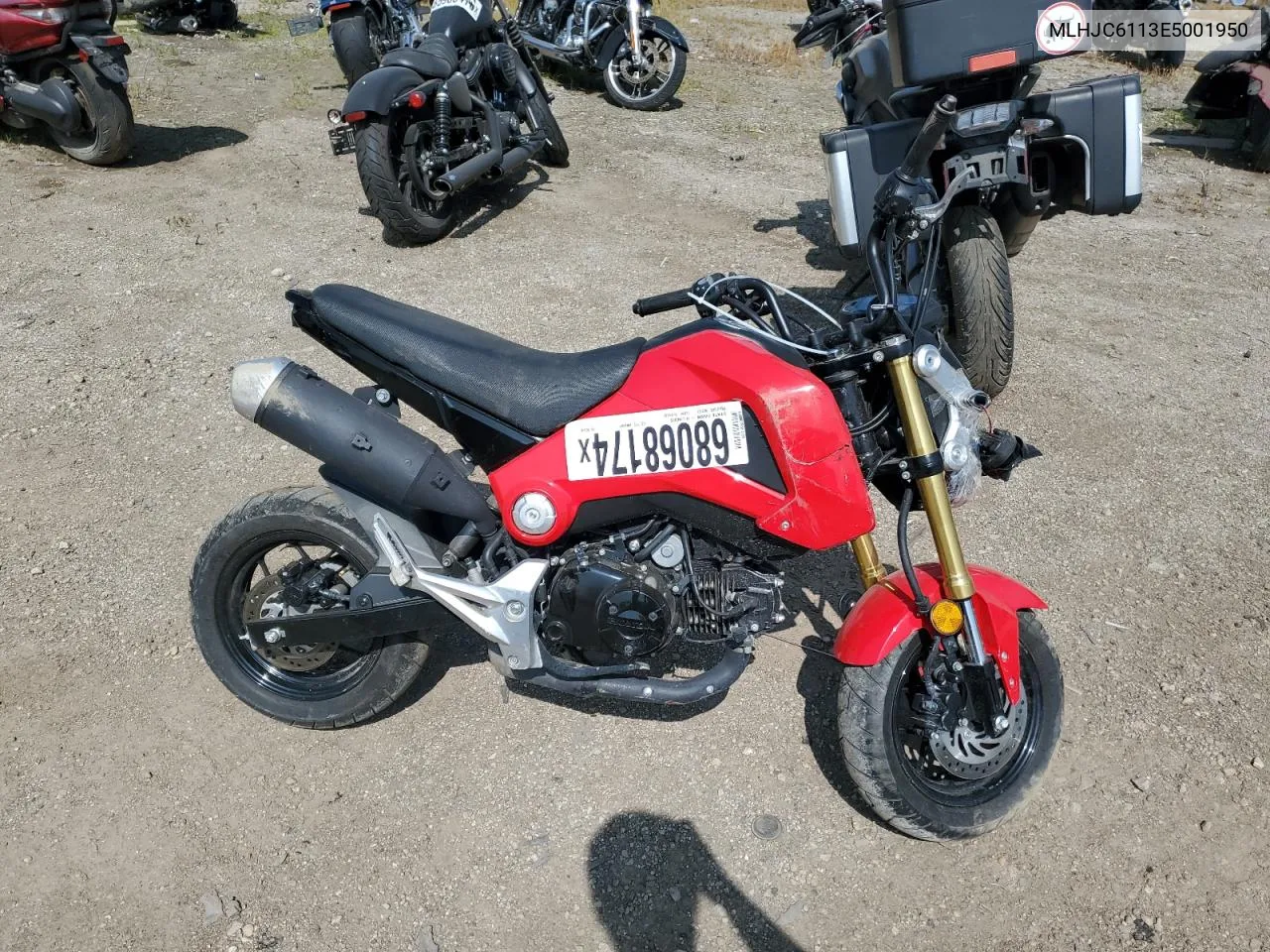 MLHJC6113E5001950 2014 Honda Grom 125