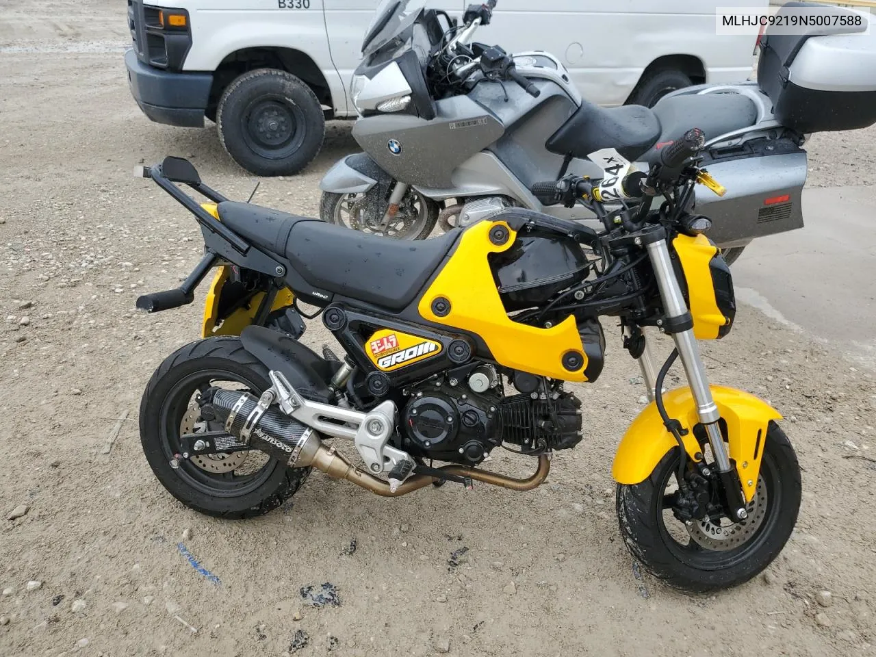 2022 Honda Grom 125 VIN: MLHJC9219N5007588 Lot: 56030264