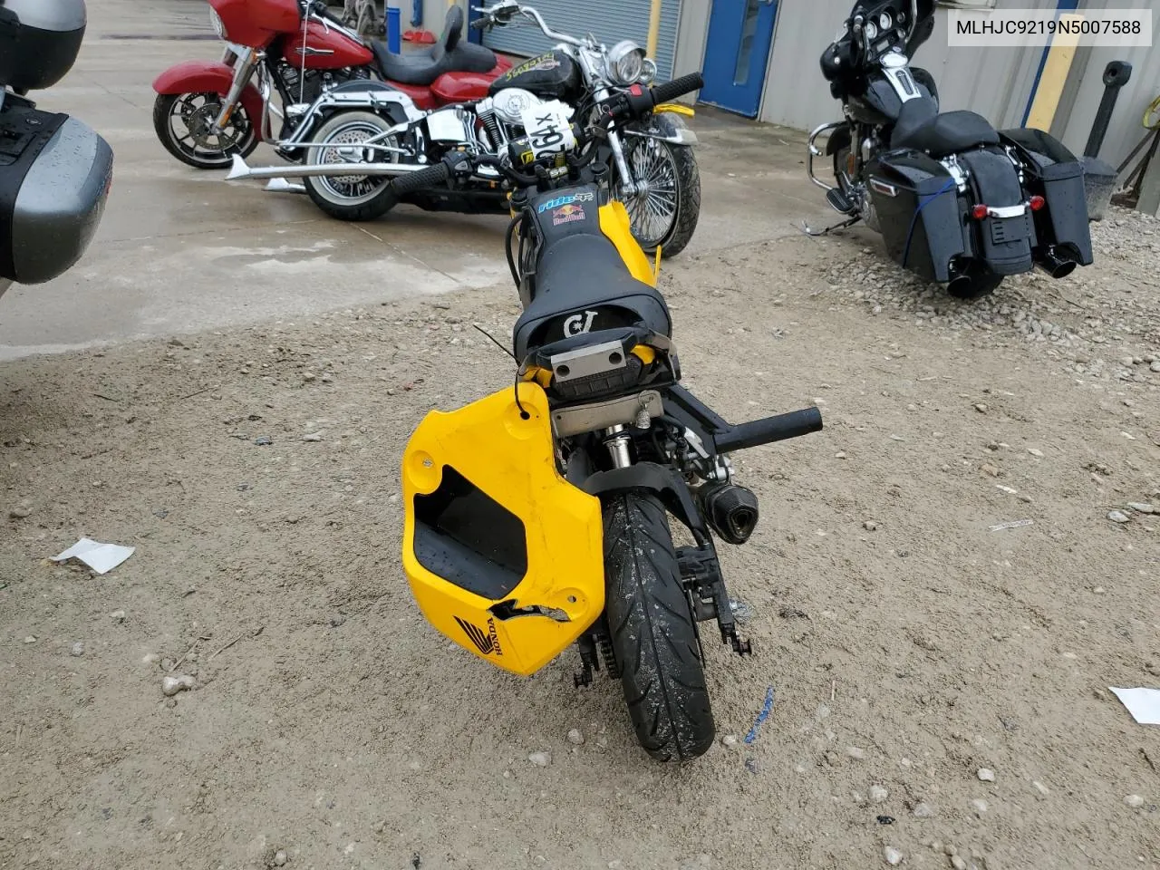 2022 Honda Grom 125 VIN: MLHJC9219N5007588 Lot: 56030264