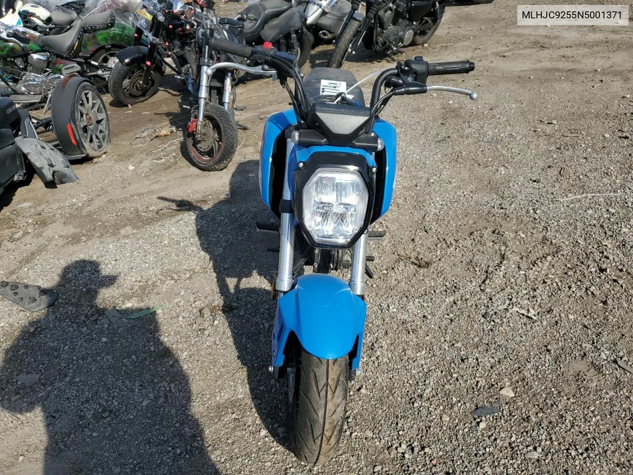 MLHJC9255N5001371 2022 Honda Grom A