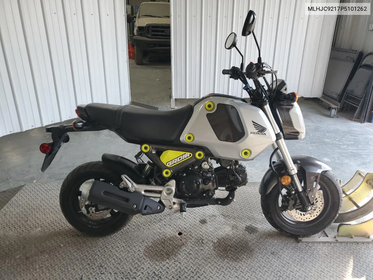 2023 Honda Grom 125 VIN: MLHJC9217P5101262 Lot: 65989394