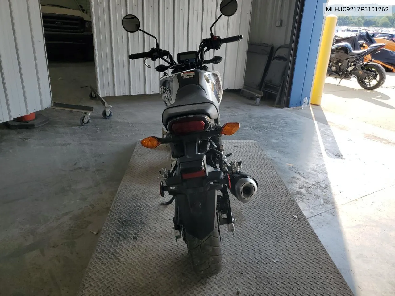 2023 Honda Grom 125 VIN: MLHJC9217P5101262 Lot: 65989394