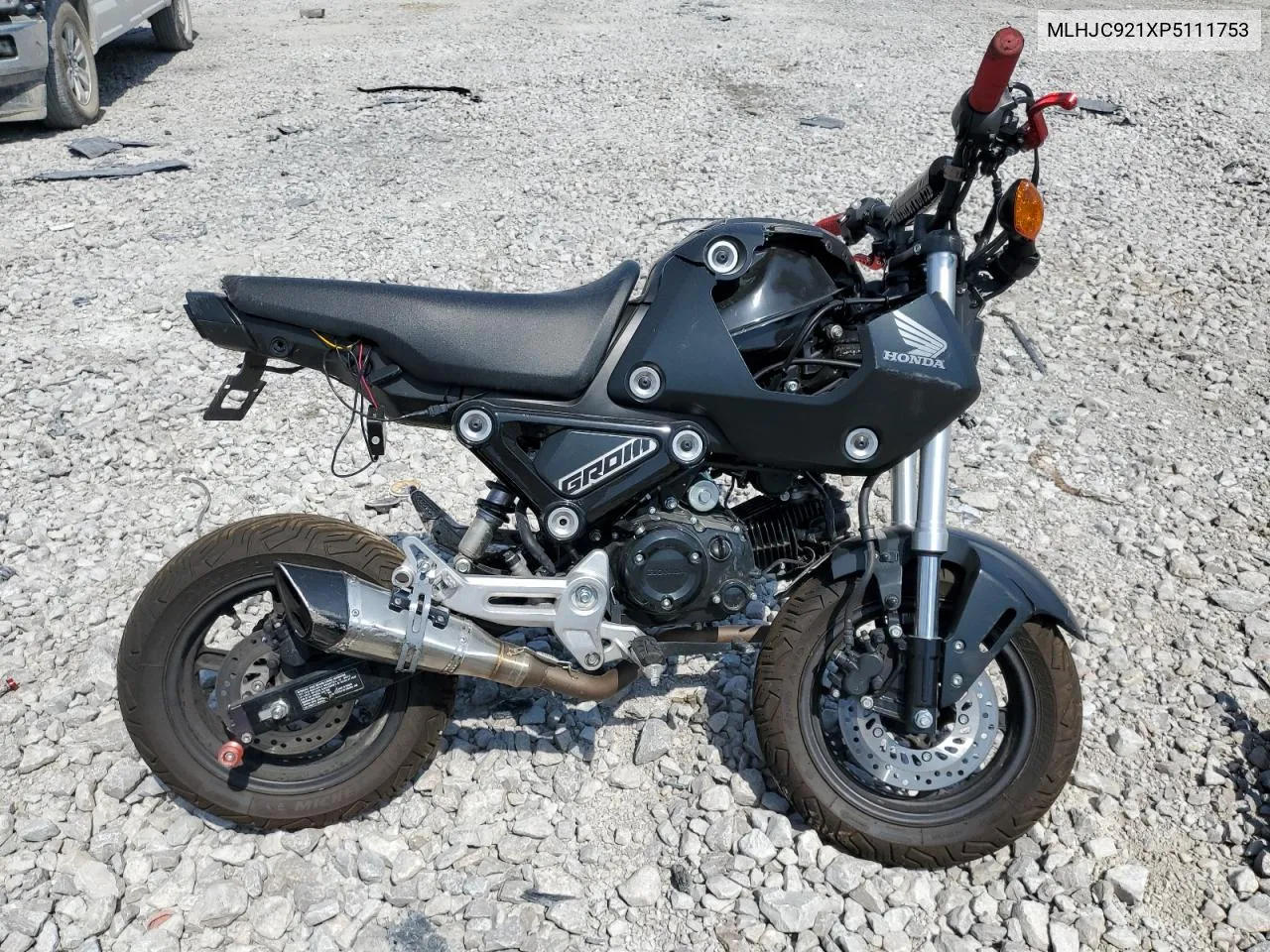 2023 Honda Grom 125 VIN: MLHJC921XP5111753 Lot: 68528044