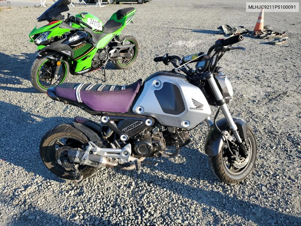 2023 Honda Grom 125 VIN: MLHJC9211P5100091 Lot: 74173754