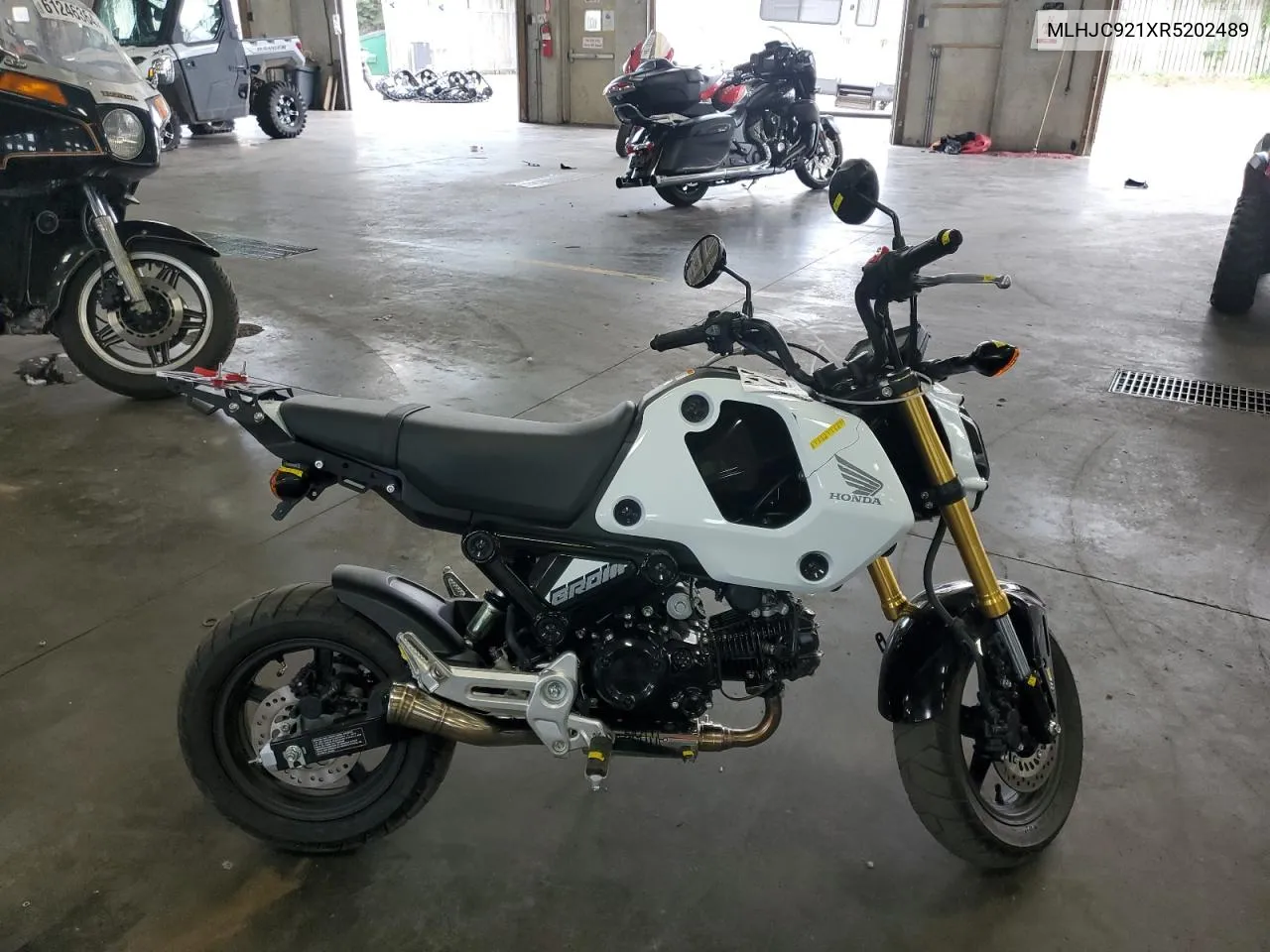 2024 Honda Grom 125 VIN: MLHJC921XR5202489 Lot: 62399044