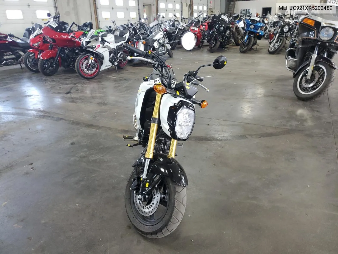 2024 Honda Grom 125 VIN: MLHJC921XR5202489 Lot: 62399044