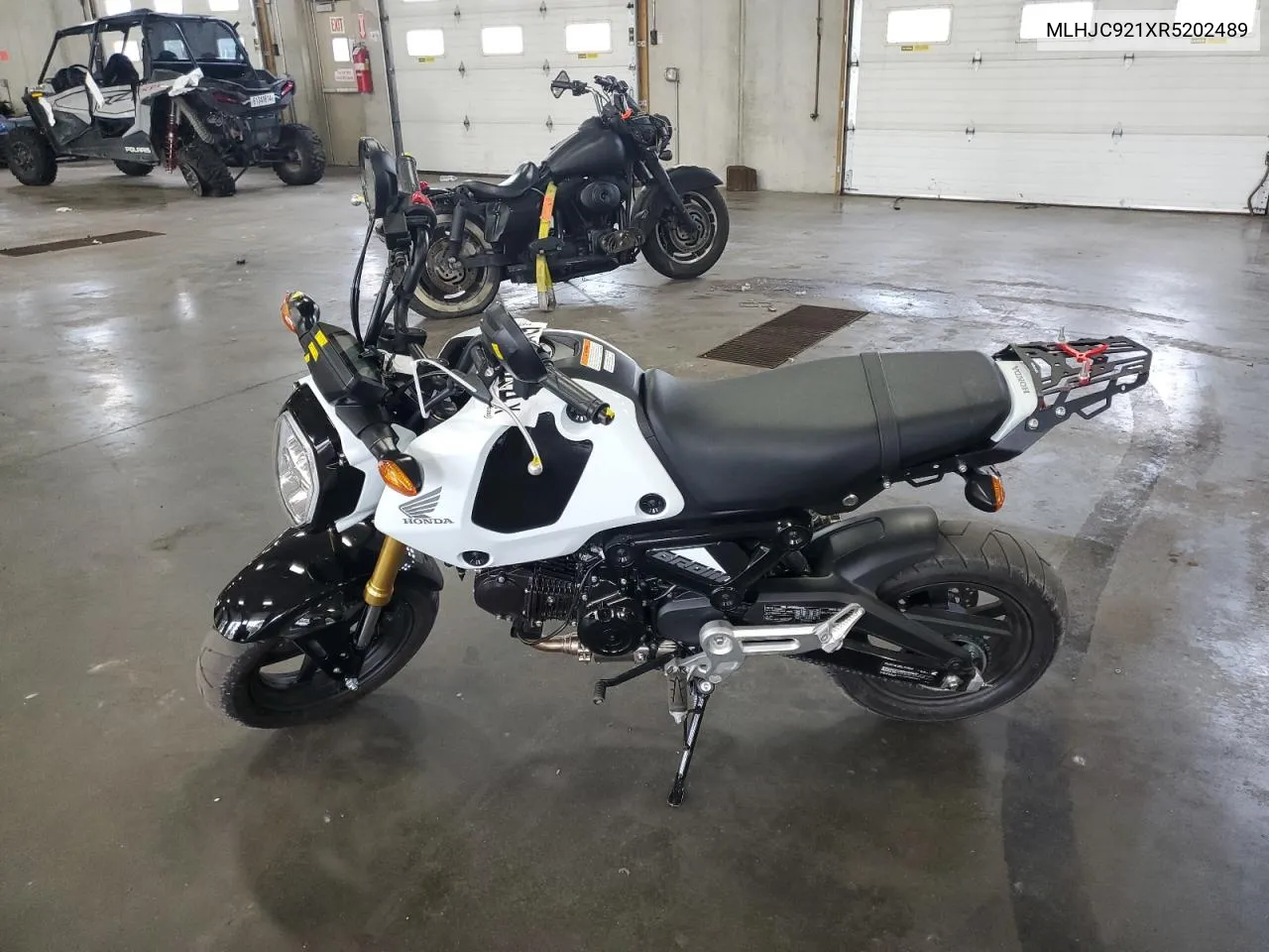 2024 Honda Grom 125 VIN: MLHJC921XR5202489 Lot: 62399044