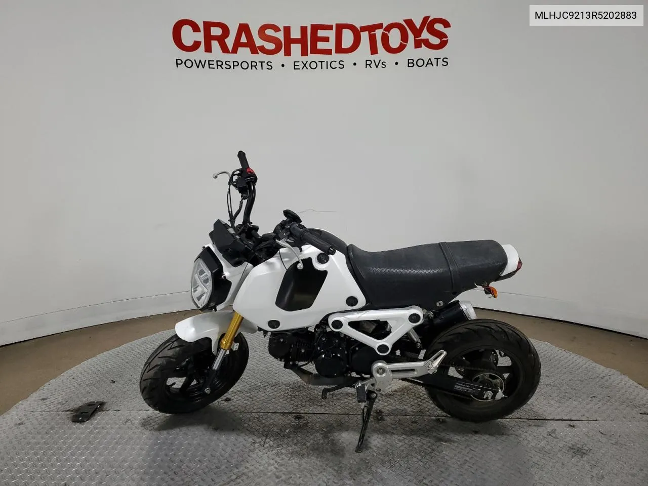 2024 Honda Grom 125 VIN: MLHJC9213R5202883 Lot: 63521384