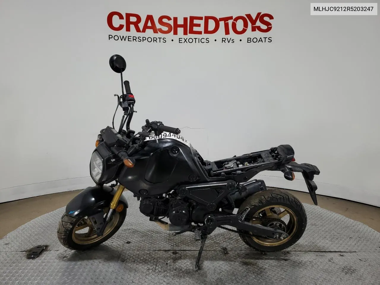 2024 Honda Grom 125 VIN: MLHJC9212R5203247 Lot: 68094404