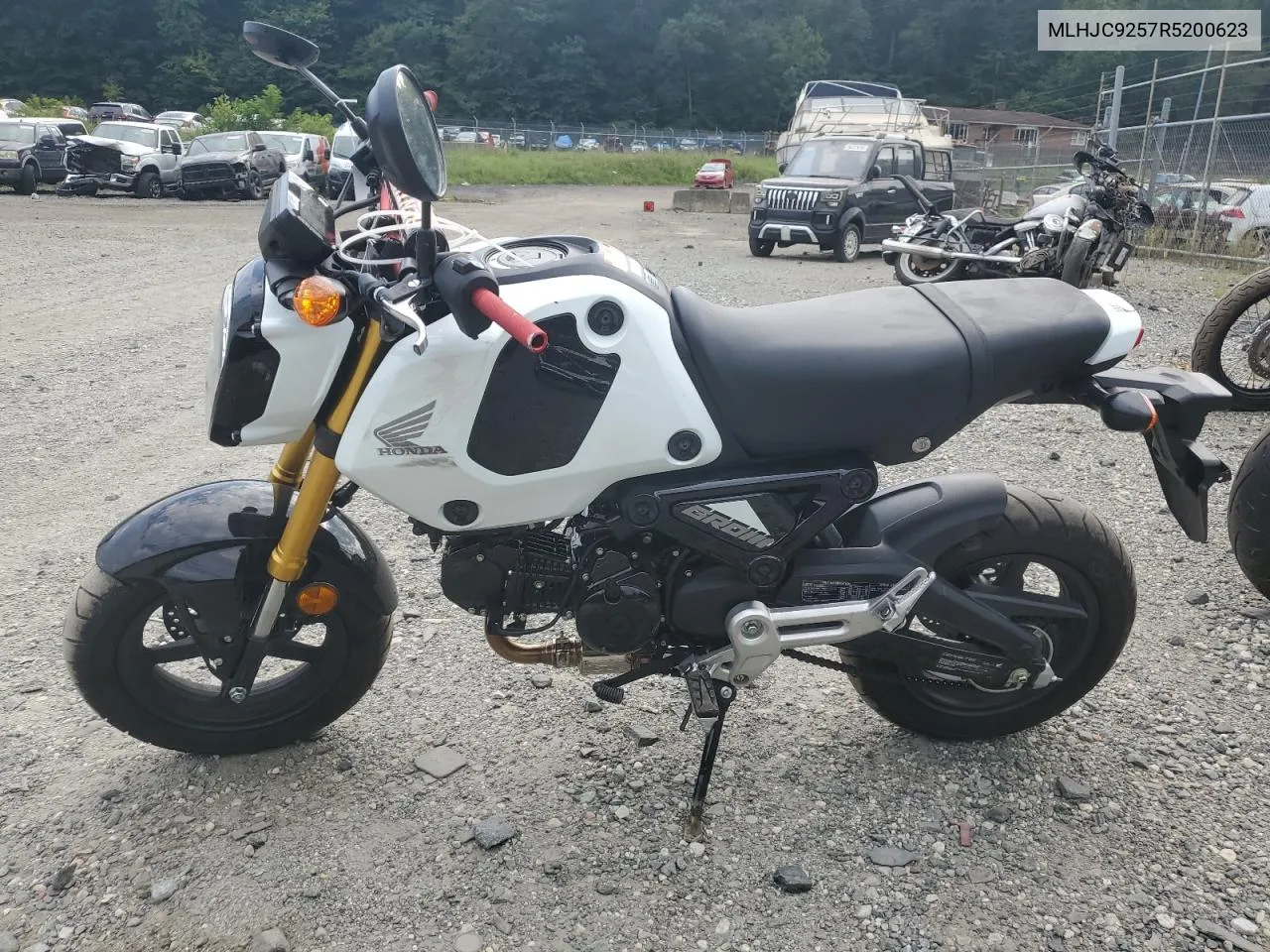 2024 Honda Grom A VIN: MLHJC9257R5200623 Lot: 68998124