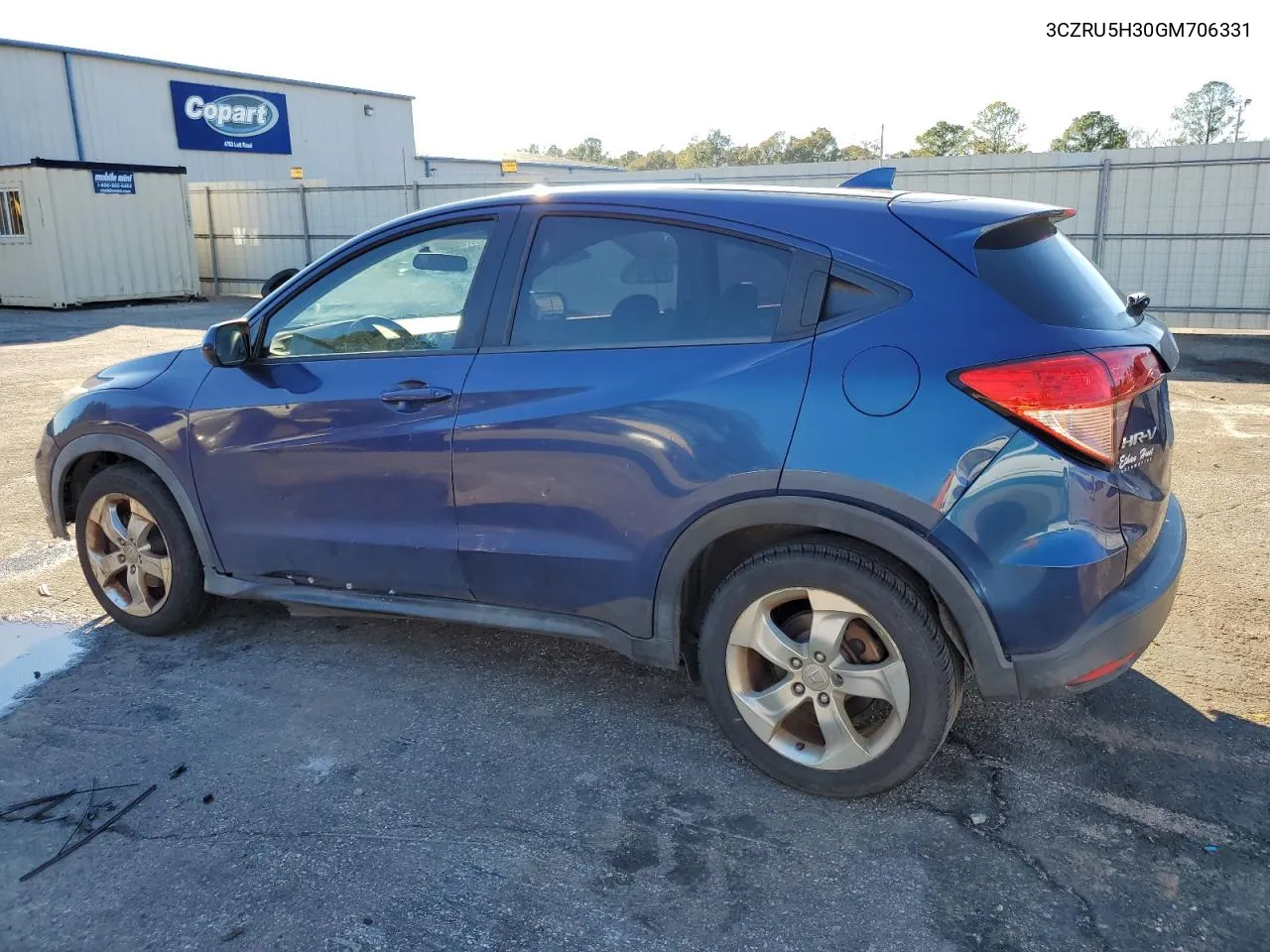 3CZRU5H30GM706331 2016 Honda Hr-V Lx