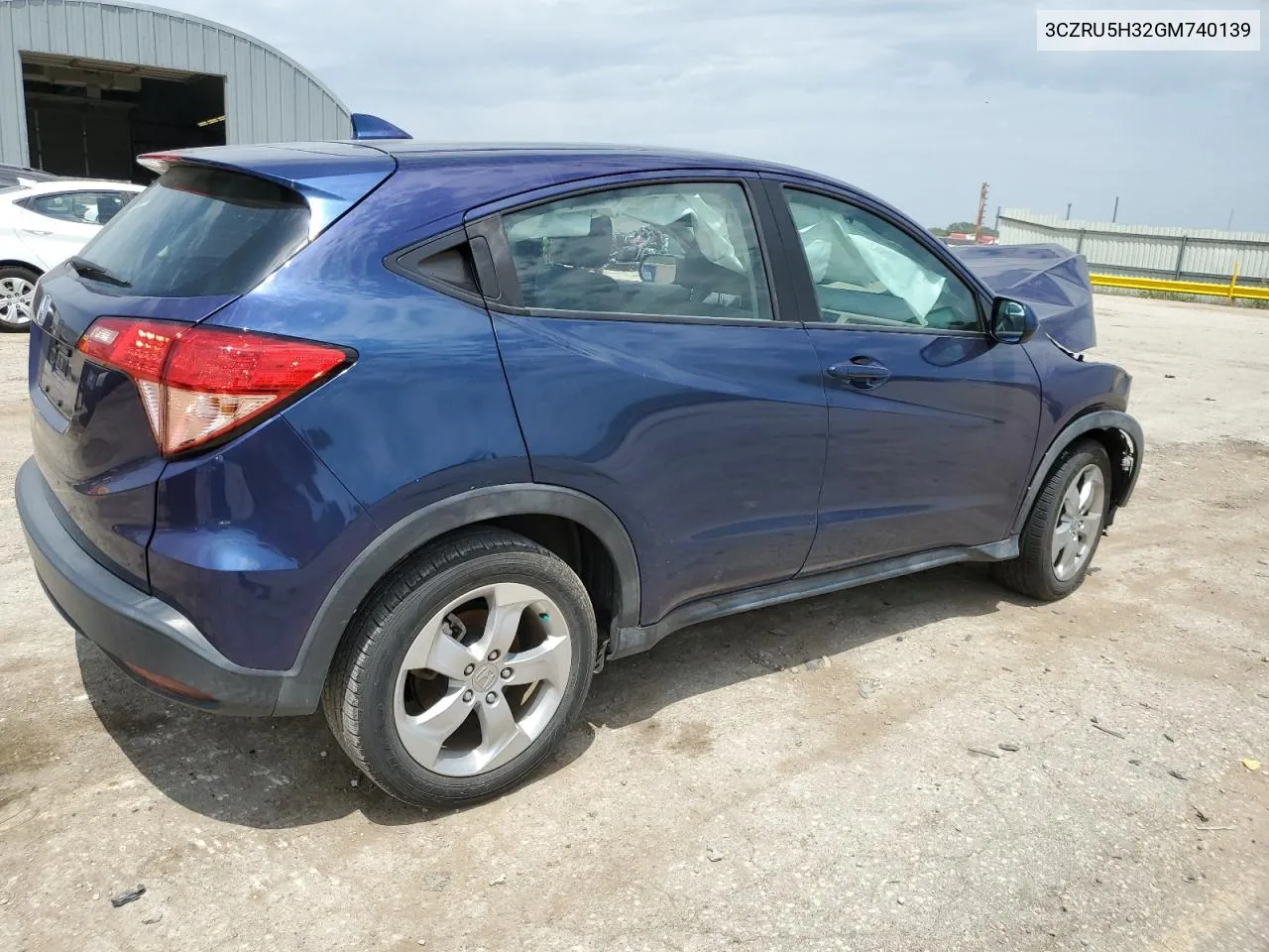 2016 Honda Hr-V Lx VIN: 3CZRU5H32GM740139 Lot: 61647363