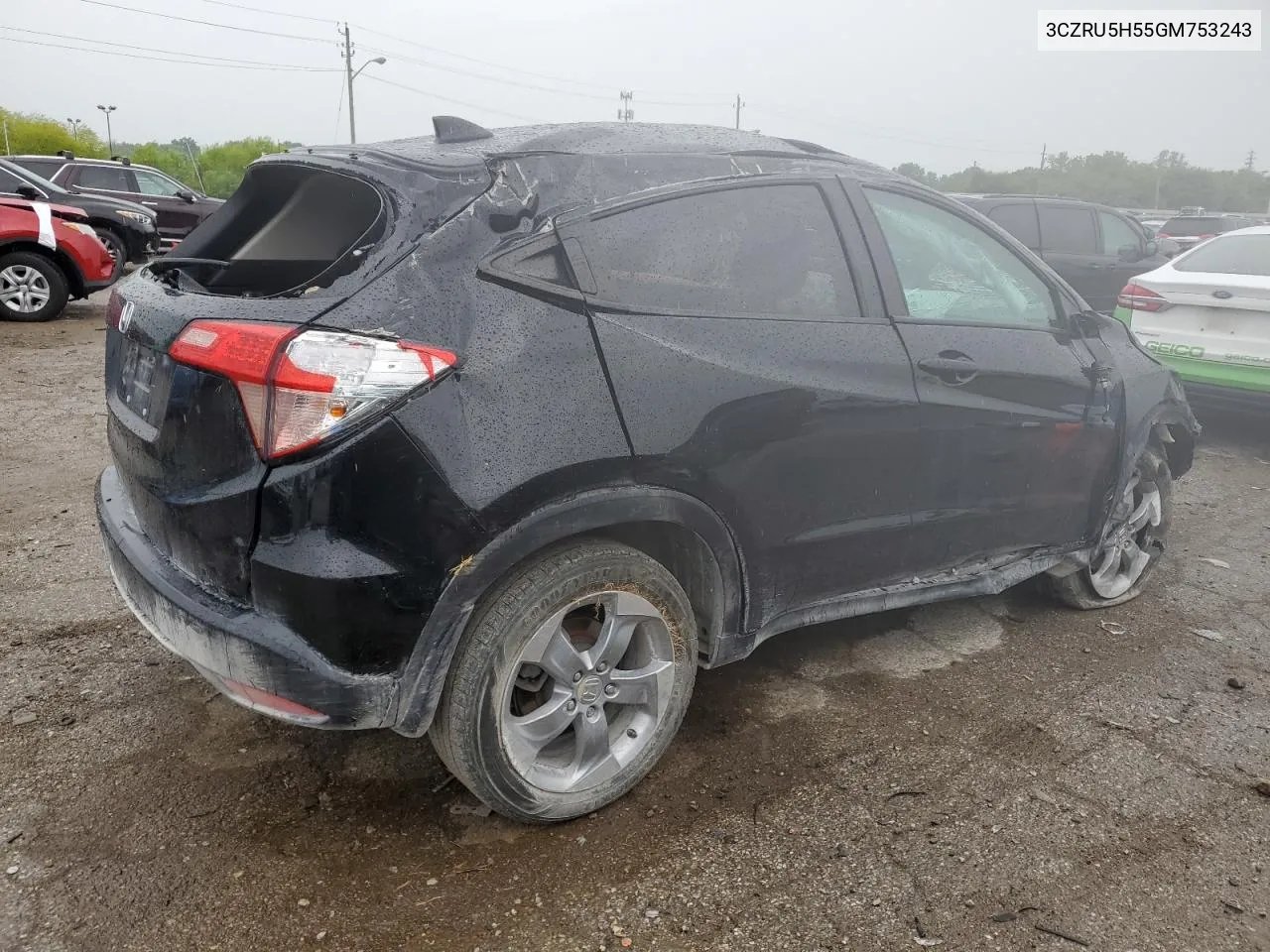 3CZRU5H55GM753243 2016 Honda Hr-V Ex