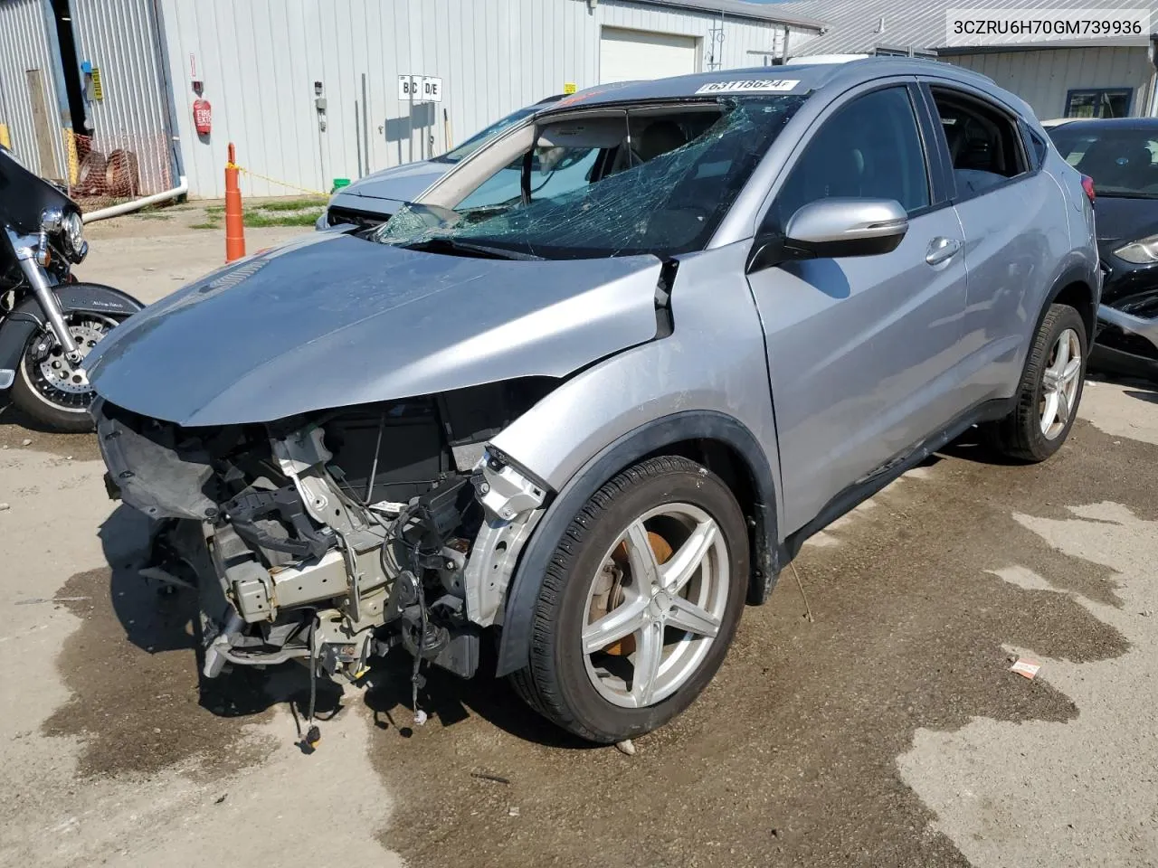 3CZRU6H70GM739936 2016 Honda Hr-V Exl