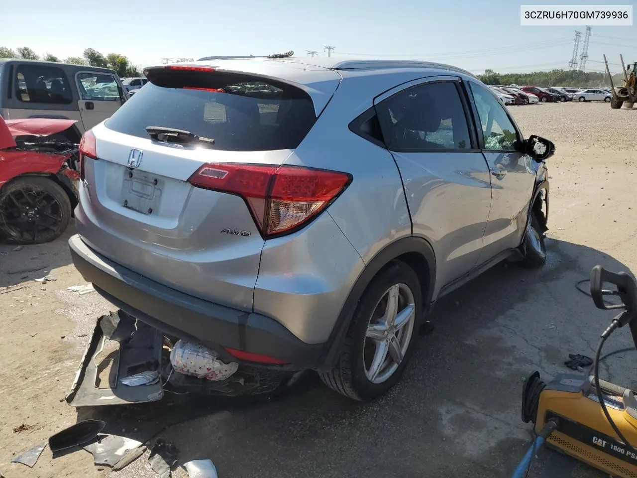 3CZRU6H70GM739936 2016 Honda Hr-V Exl