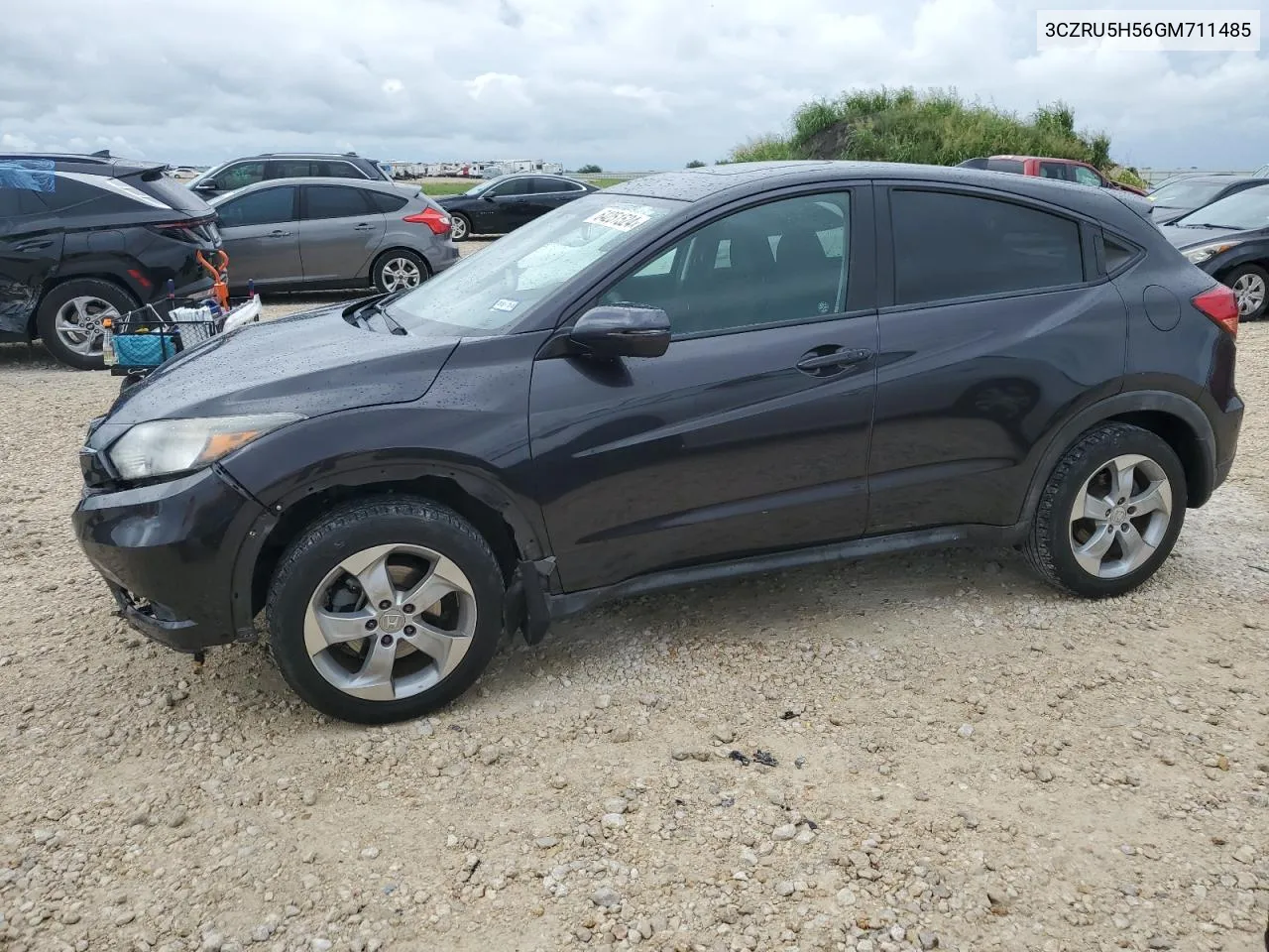 2016 Honda Hr-V Ex VIN: 3CZRU5H56GM711485 Lot: 64251524