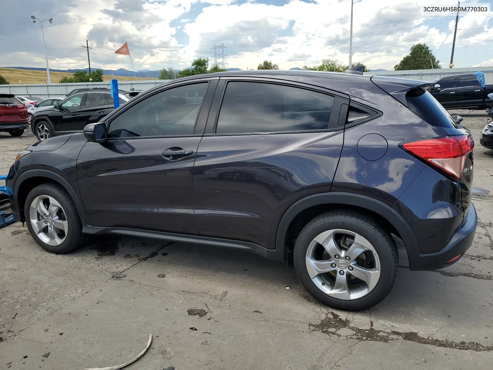 3CZRU6H58GM770303 2016 Honda Hr-V Ex