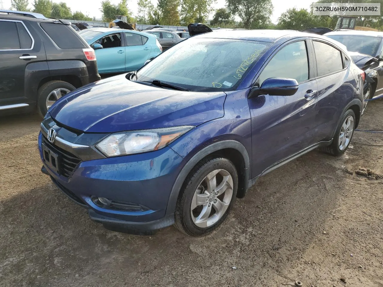 2016 Honda Hr-V Ex VIN: 3CZRU6H59GM710482 Lot: 67272584